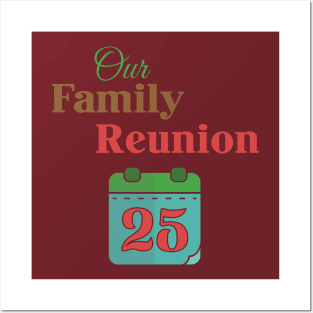 Family Reunion Holiday Posters and Art